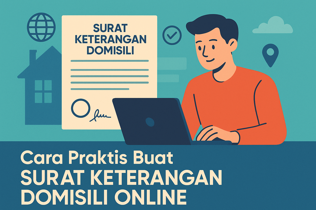 Cara Praktis Buat Surat Keterangan Domisili Online