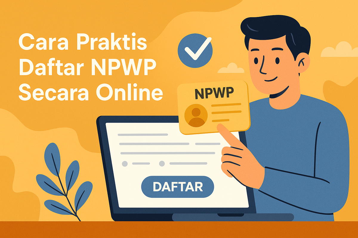 Cara Praktis Daftar NPWP Secara Online