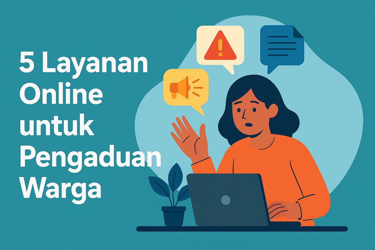 5 Layanan Online untuk Pengaduan Warga