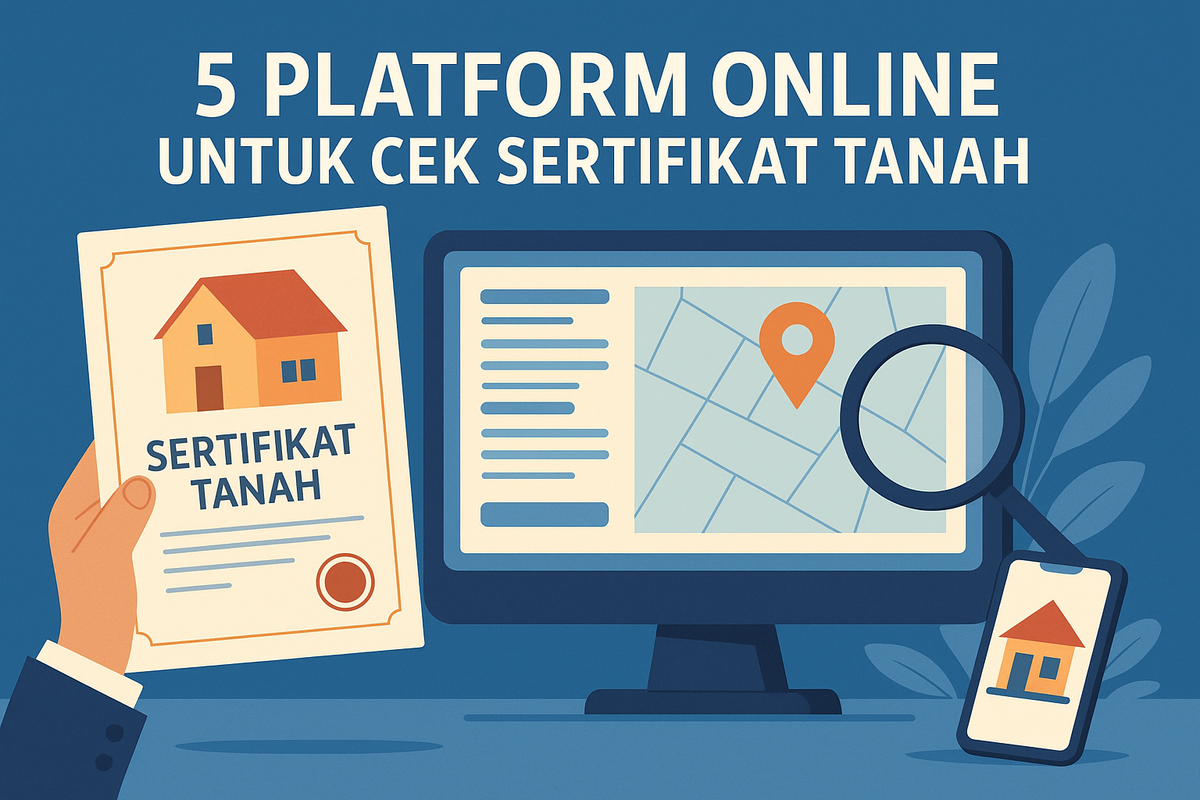 5 Platform Online untuk Cek Sertifikat Tanah