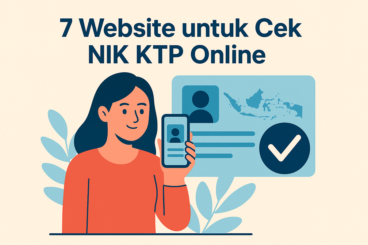 7 Website untuk Cek NIK KTP Online yang Resmi dan Praktis