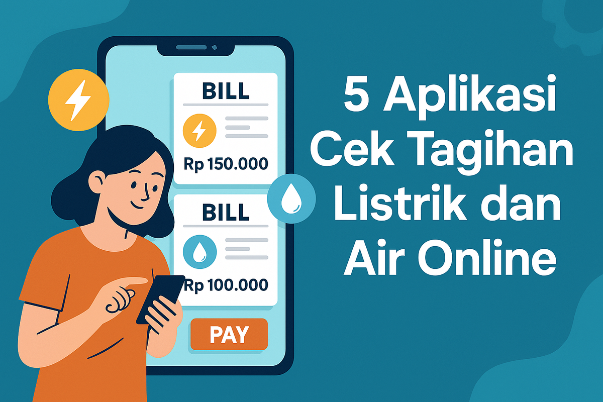 5 Aplikasi Cek Tagihan Listrik dan Air Online: Biar Nggak Telat Bayar Lagi!