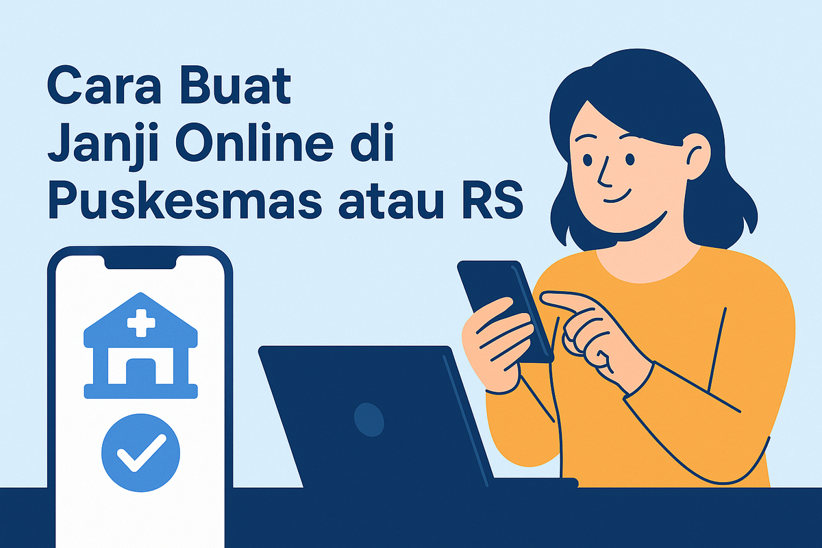 Cara Buat Janji Online di Puskesmas atau RS: Gak Perlu Antre Panjang Lagi!