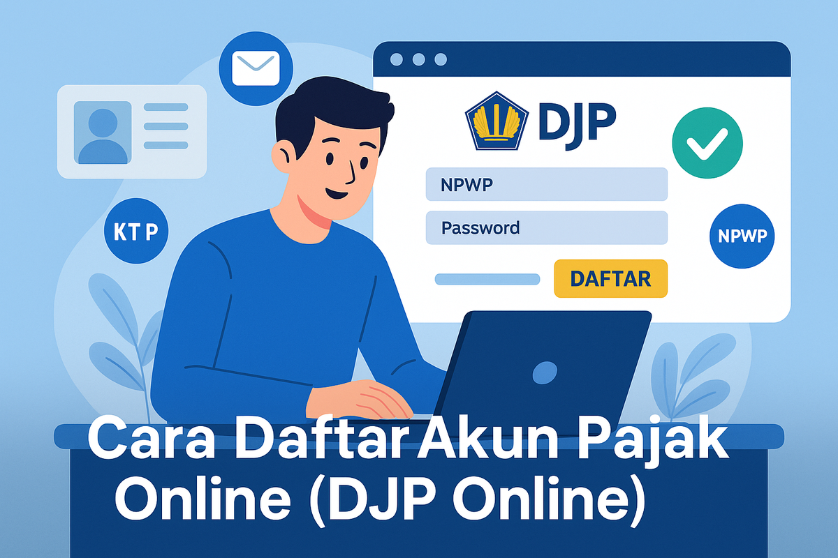 Cara Daftar Akun Pajak Online (DJP Online)