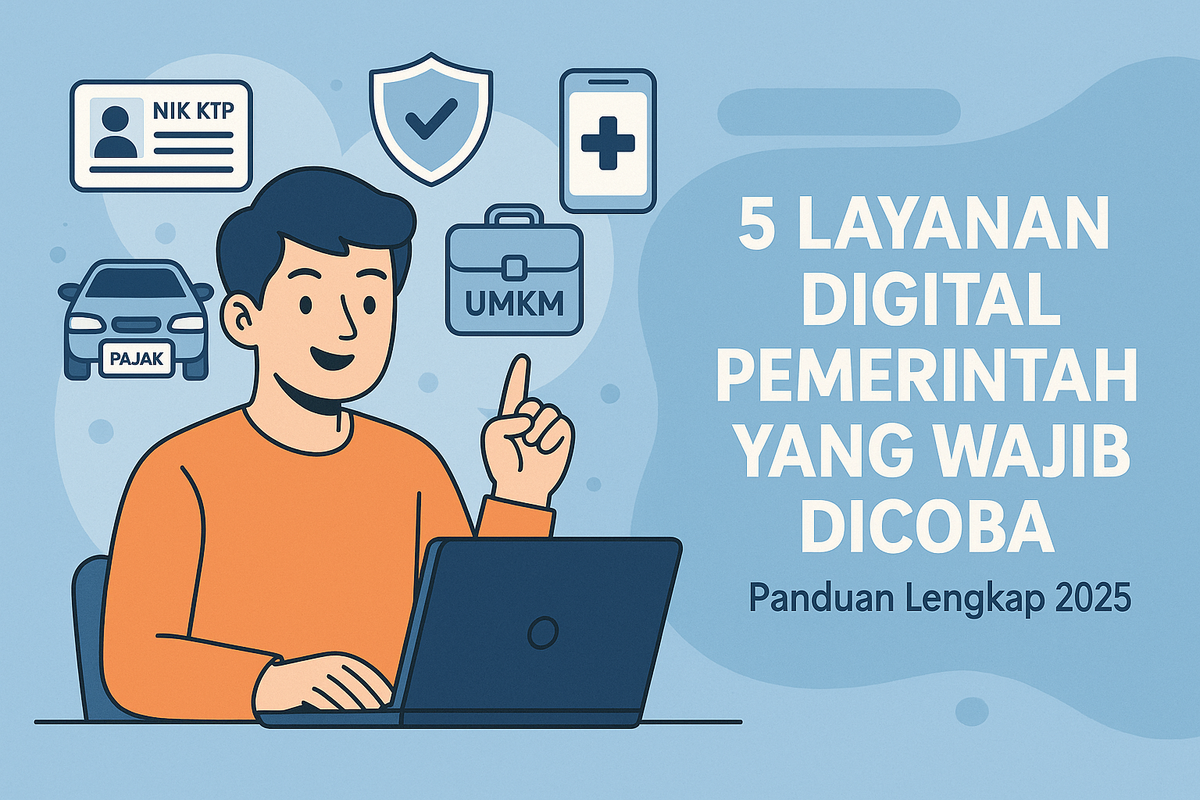 5 Layanan Digital Pemerintah yang Wajib Dicoba: Bikin Hidup Makin Praktis!