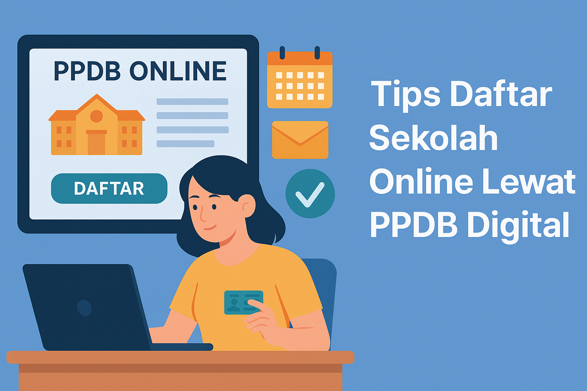 Tips Daftar Sekolah Online Lewat PPDB Digital