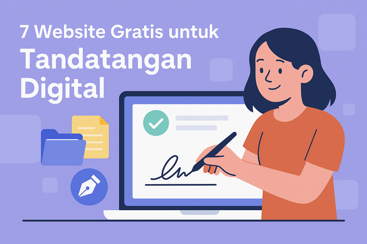 7 Website Gratis untuk Tandatangan Digital: Praktis Buat Dokumen Online!